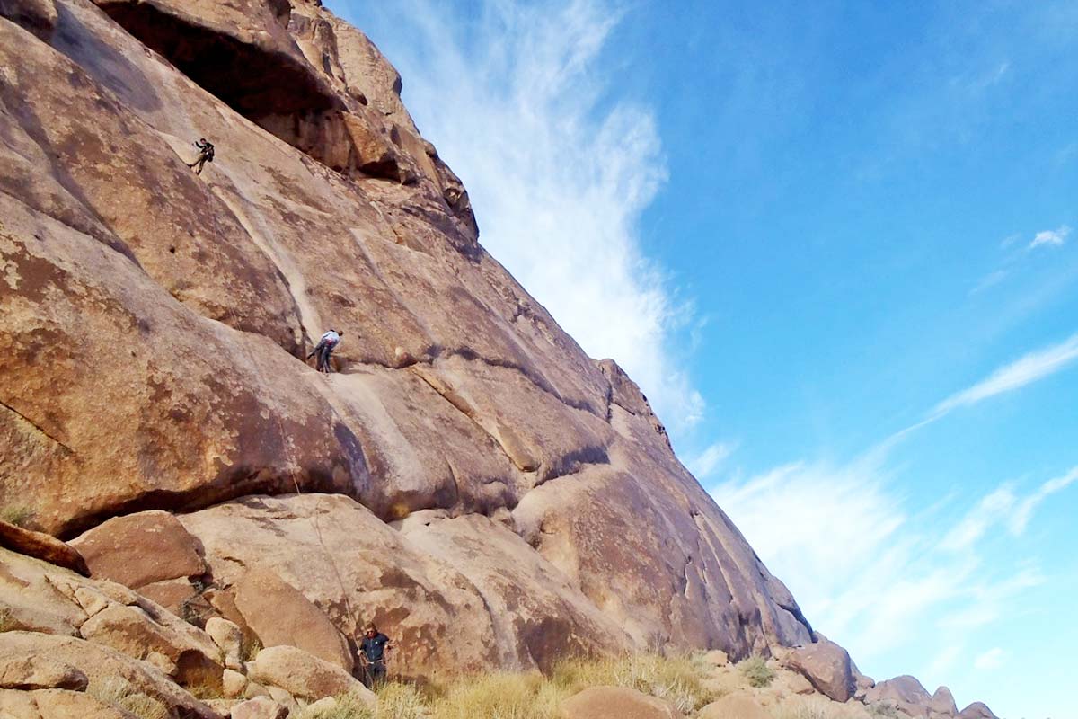 best rock climbing spots in Sinai, Egypt
